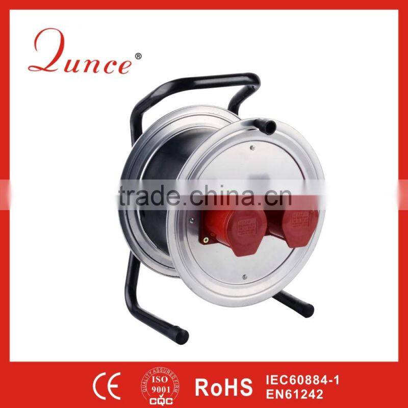 4pin 25m Outdoor use Industrial Cable Reel 32A 380V QC8630-4