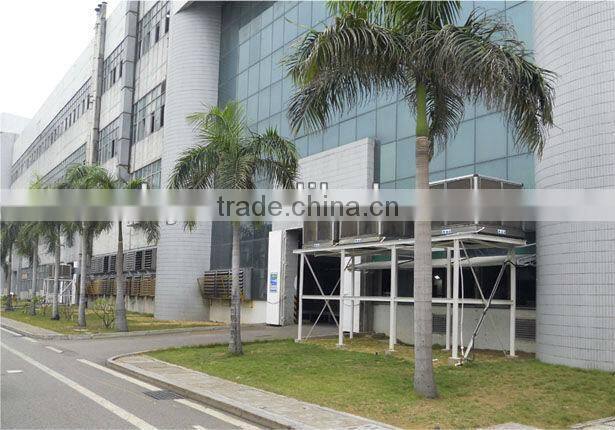 Evaporative air condition for industry workshop