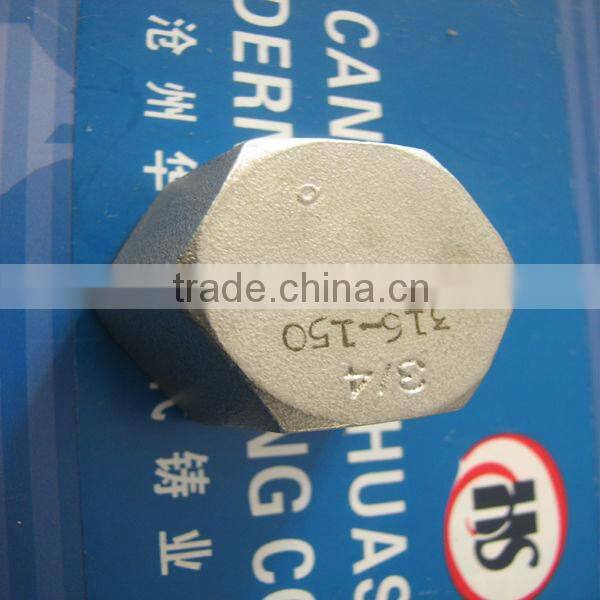stainless steel hexagon head cap