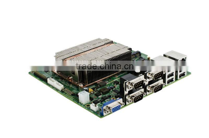 Fanless Intel Atom D2550 Duo Core Mini-ITX Motherboard GMX-IL1916 Single Board Computer