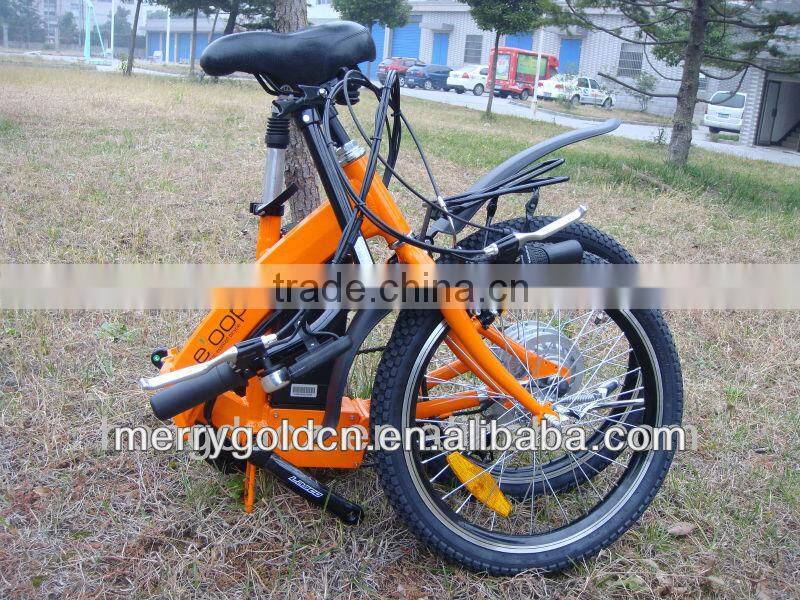 24V foldable pedal assist japanese electric bike