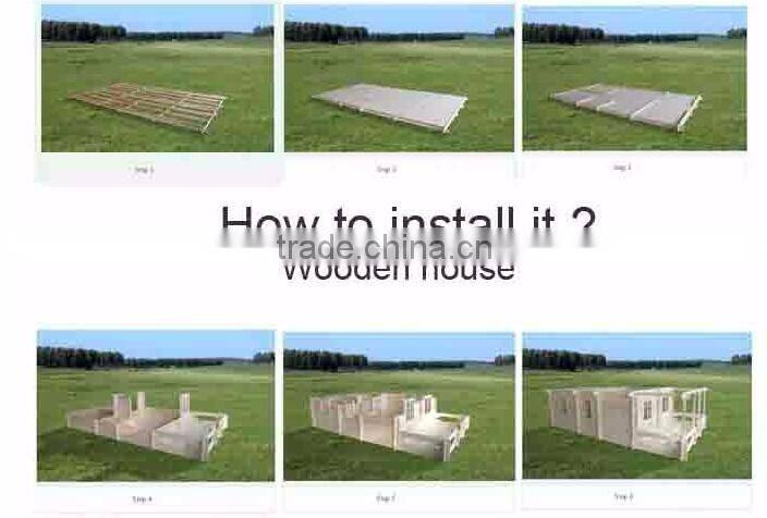 new design comfortable modern wooden house