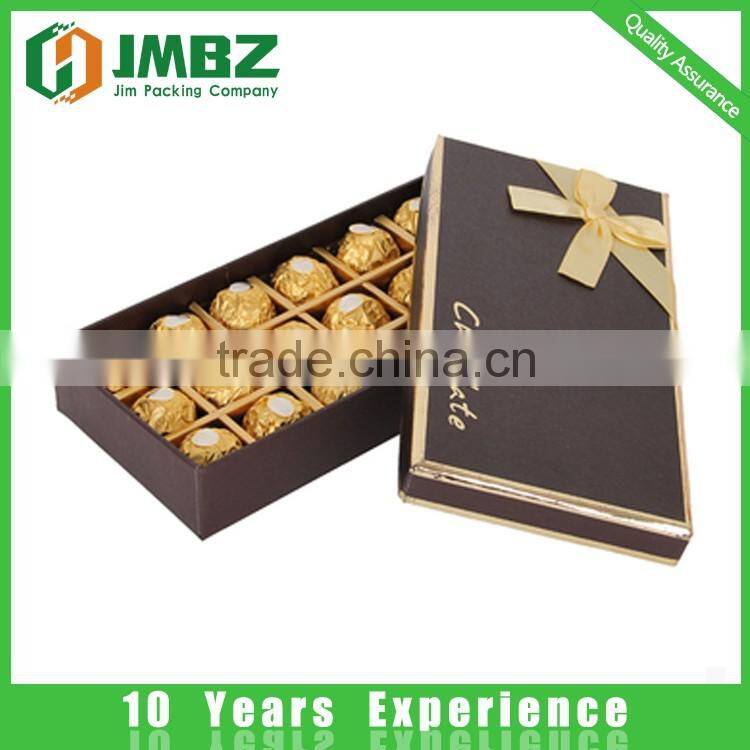 Colorful cardboard bar packing box, paper food packaging box ,chocolate gift pack
