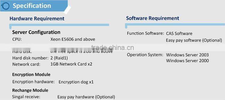 CAS conditional access system