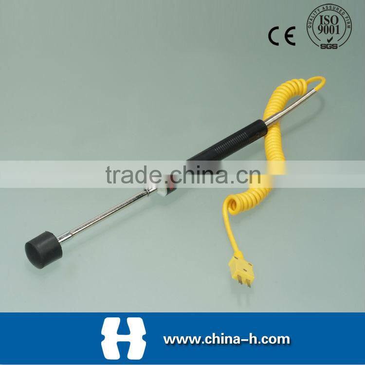 HUAKUI high quallity digtal Surface thermometers with indicating meter magnet surface thermometer with plug