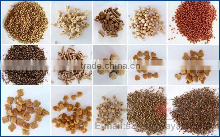 Fish feed machinery, fish feed making mill extruder machine, floating fish feed pellet machine