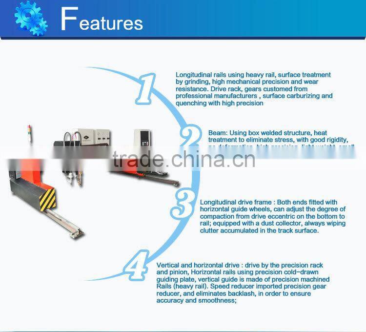 Chinese manufacturer cnc gas cutting machine / cnc flame cutting machine