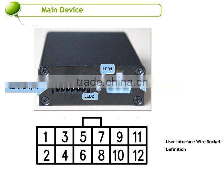 ULS-200 ultrasonic water tank level sensor for gps tracking system RS232 /485 and 0-5v output