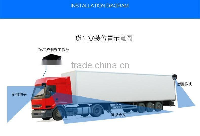 4 channel AHD 4g mobile dvr for vehicles XY-9638-SD-4G