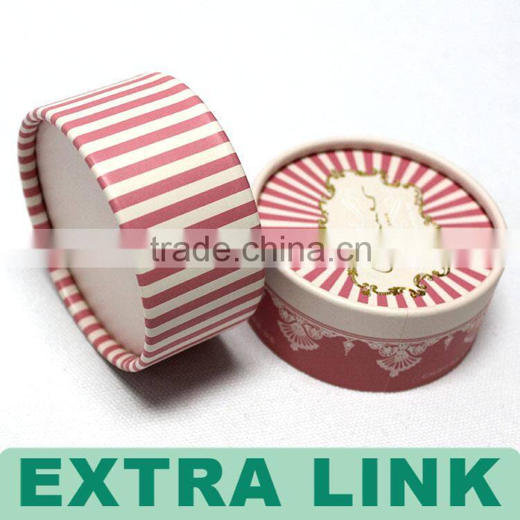 Customized decorated jewellery small gift box gift packaging box round gift box