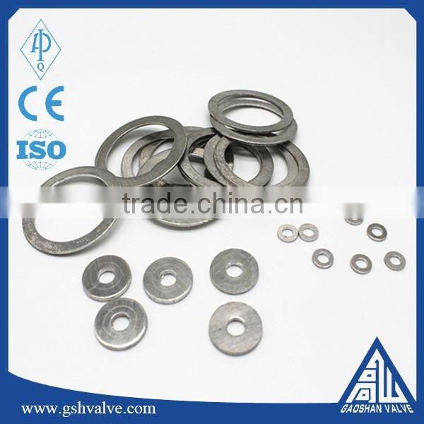 Heat resistant round flat gasket pipe fitting
