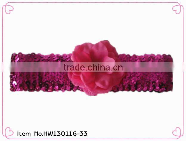 child soft stretch flower headbands accessories