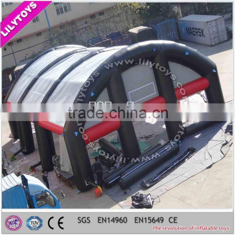 ECO-friend design huge housing playground waterproof inflatable sport cover