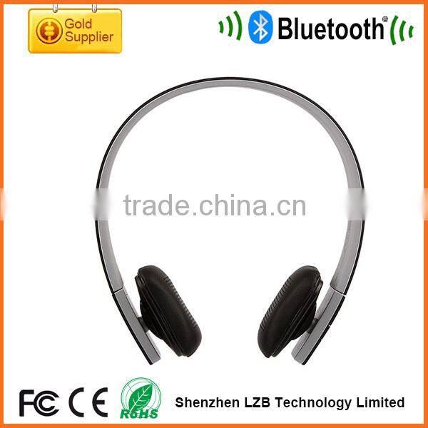 Hot selling bluetooth leather headset wireless for smartphone