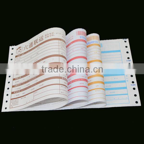 Custom NCR Express Logistic Courier Waybill Paper Printing Services In China