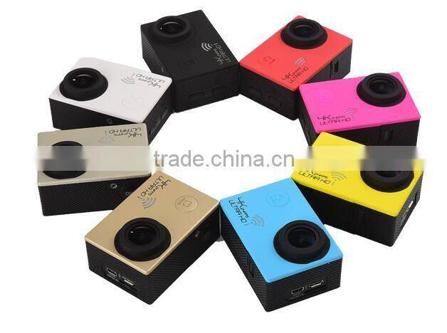 Ultra HD 4K 12MP Mini WiFi Camera 30m Waterproof Underwater Sports Action Camera