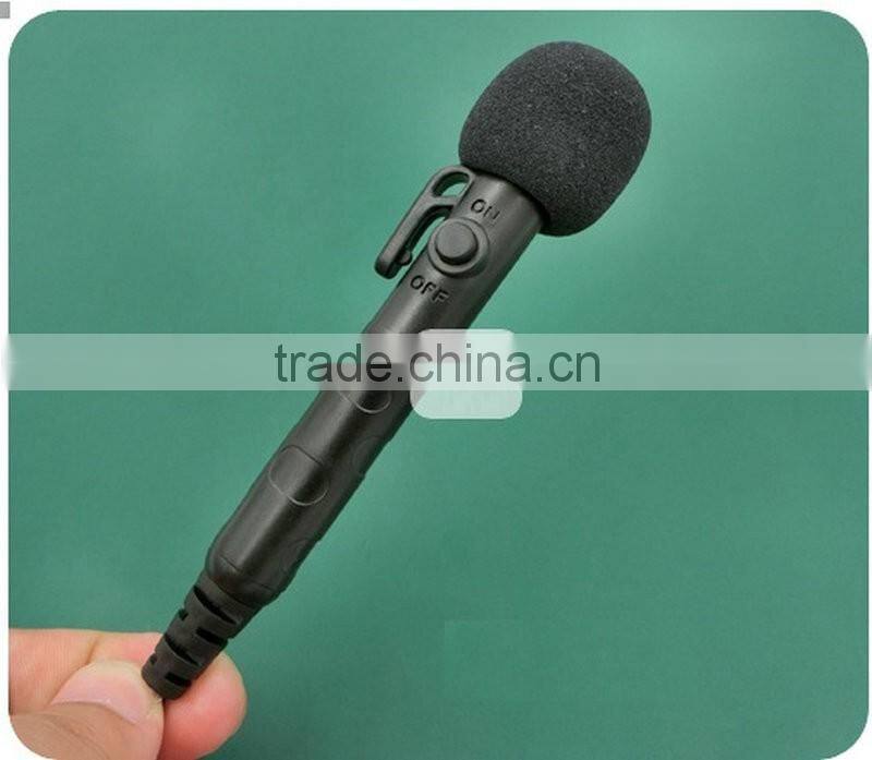 3.5mm Mini Portable Handheld Micphone For Loudspeaker When Meeting Lecture Speech Tourism Guides