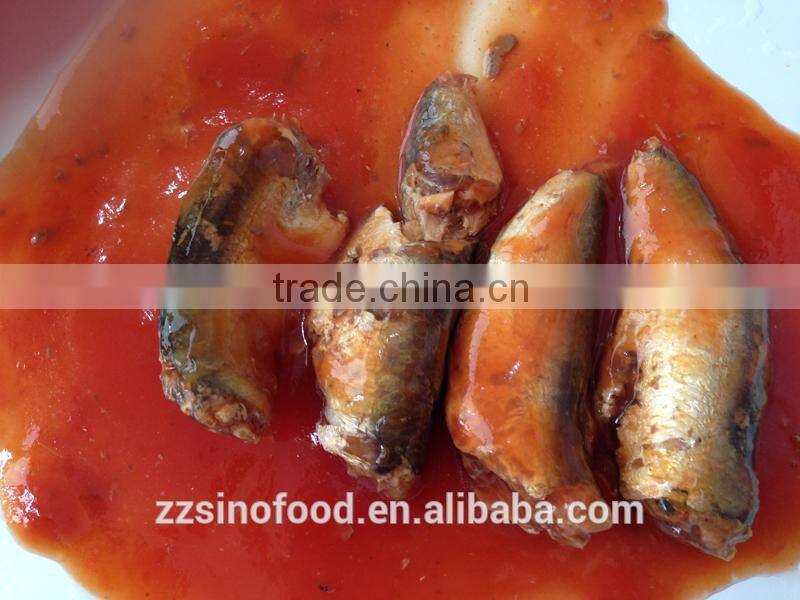 Canned Fish Canned Sardines in tomato sauce for sale