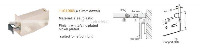 steel and plastic cabinet cupboard hanging suspension