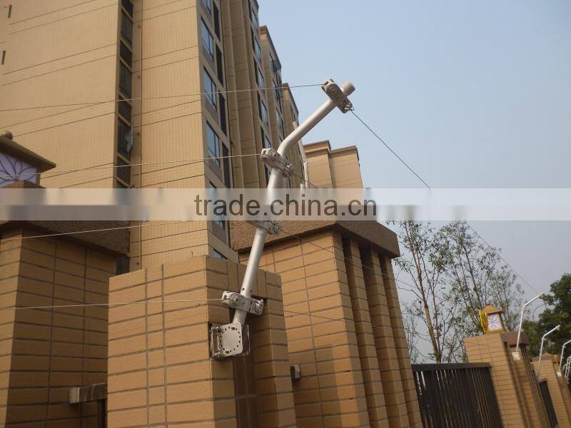 Aluminum electric fence middle post,in line pole