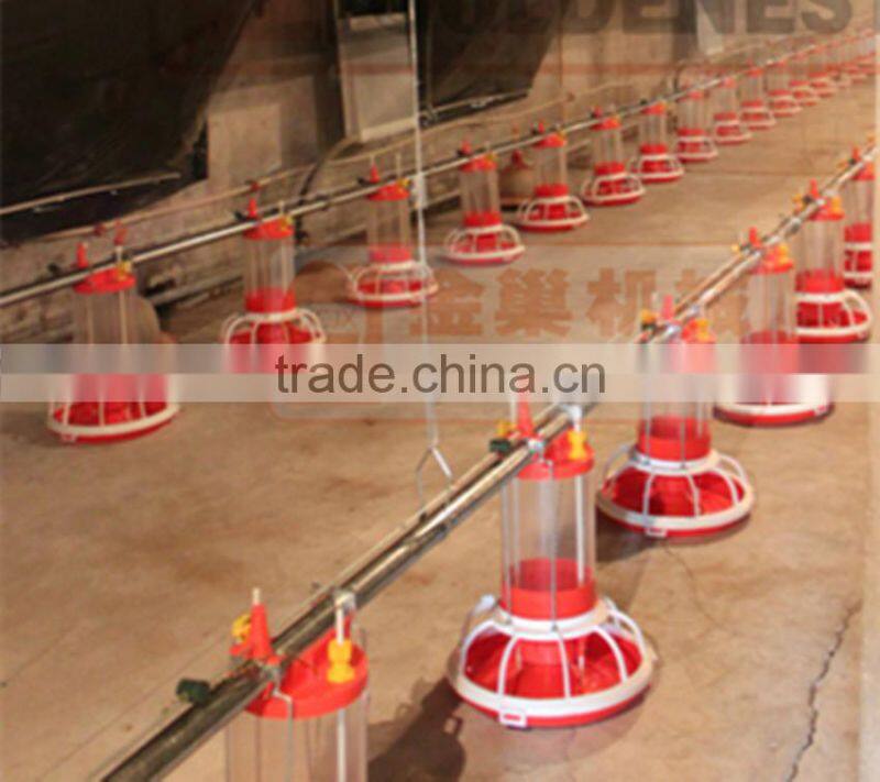automatic poultry feeder for broiler and breeder