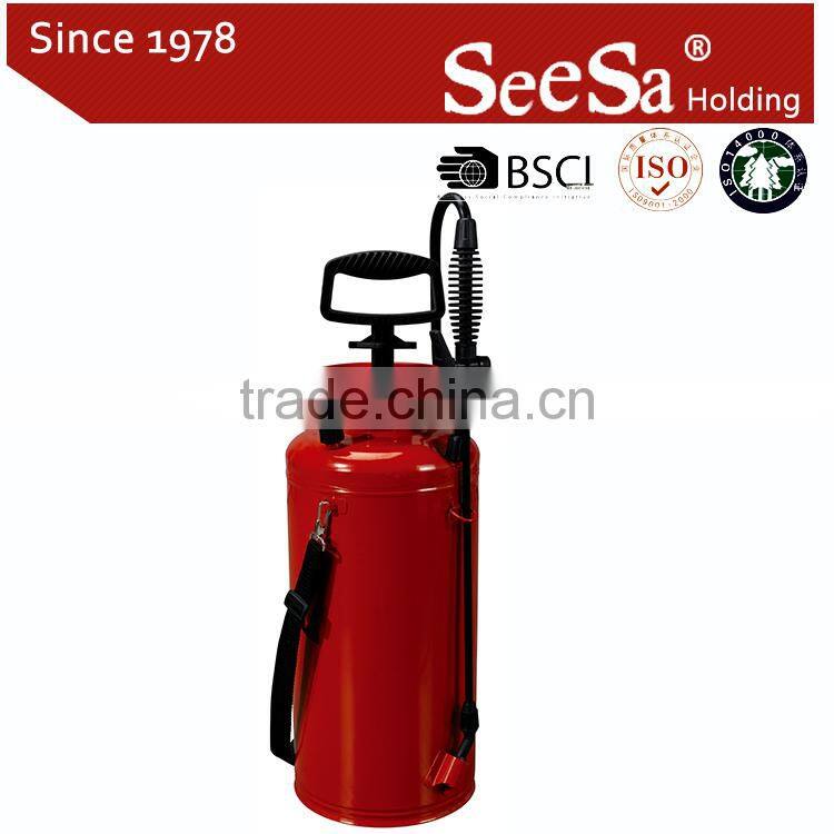 9L garden used hand operated stainless steel sprayer