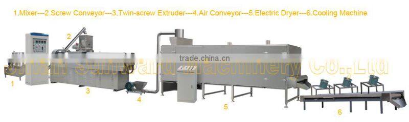 Textured Soya Meat Extruding Line Machienry