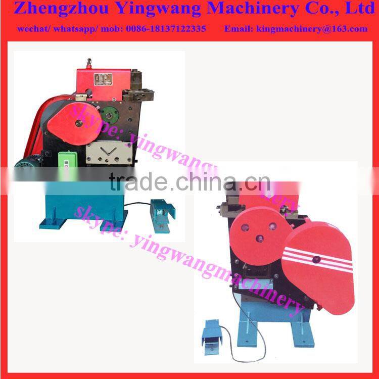 Small hydraulic steel plate shearing machine