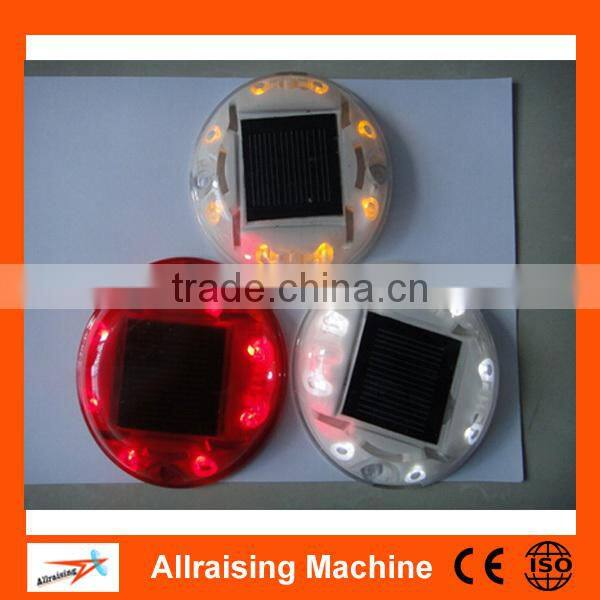 Plastic Solar Road Stud with 4sides LED lights