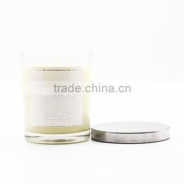 customized 100% natural soy wax candle in glass jar , scented candle,natural essence candle