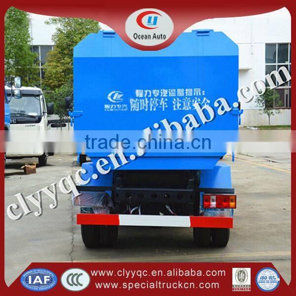 FORLAND 3m3 garbage truck,Small garbage truck,Recycling garbage can cleaning truck
