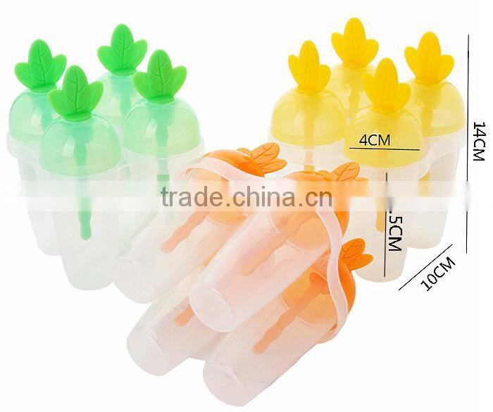 lovely carrot ice lolly Popsicle DIY mould YH5867