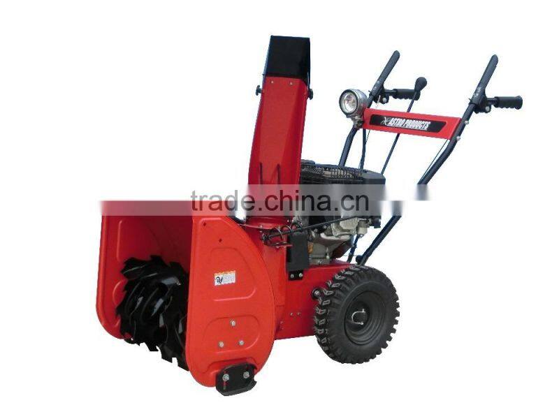CE Certification and Petrol / Gas Power Type Snow Thrower,snow blower cleaning machine HD6522L