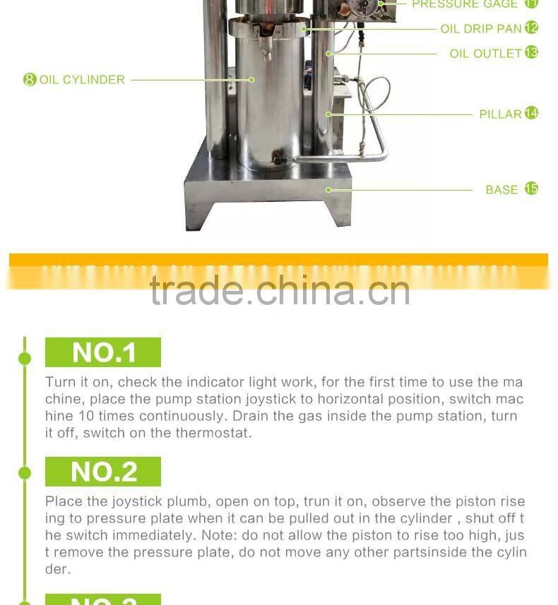 Factory Best Selling walnut hydraulic oil press machinery