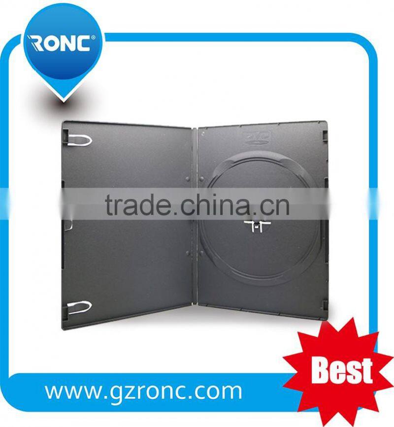 Eco-friendly single side 7mm plastic dvd cases