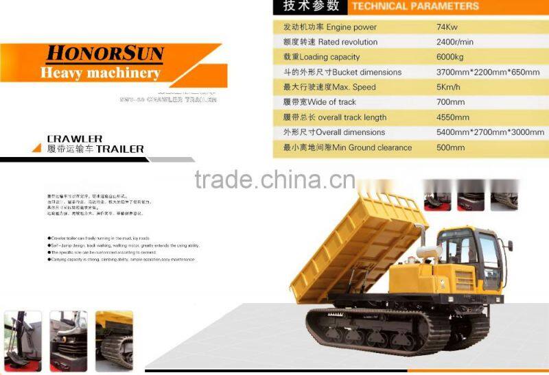 Delivery trucks/Tilting lugs crawler transporter