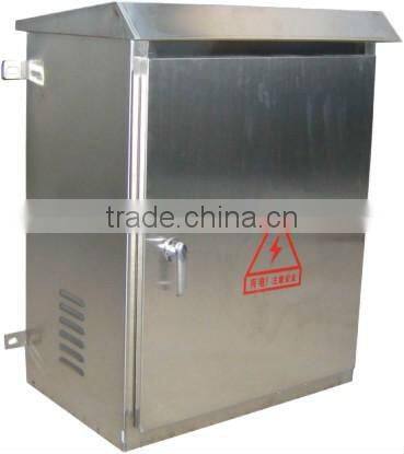 Custom processing outdoor rain distribution box