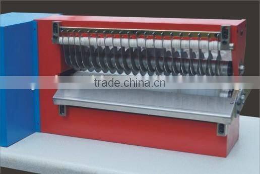 40cm Speed Adjustable Leather PVC PU Strap Slitting Machine Rubber Cutter