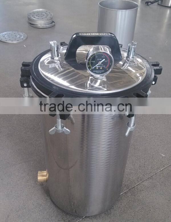 Veterinary Hospital Autoclave YX-280B Gas Heating Steam Sterilizer for Sale