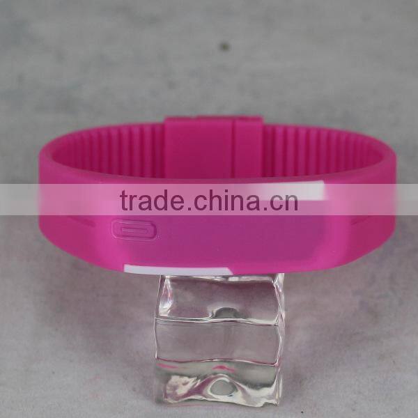 silicone digital watch silicone watch silieone led watch bracelet watch silicone bracelet with digital watch LED watch