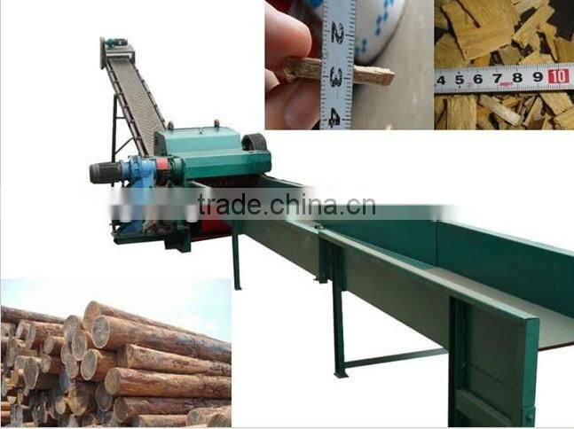 high capacity diesel mobile biomass industrial wood chipper