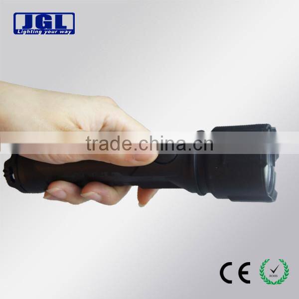 rechargeable police security led emergency lighting 9913 Area industrial safety flashlight