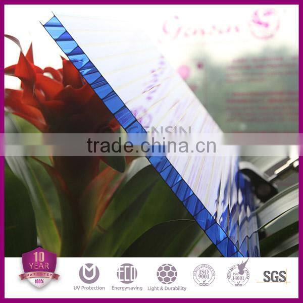 10 Years Guarantee 8/10mm Cheap Polycarbonate Greenhouse Sheet