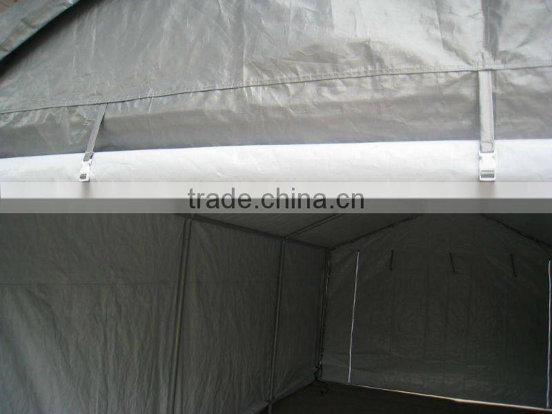 20'x20' steel structure pe car parking shelter