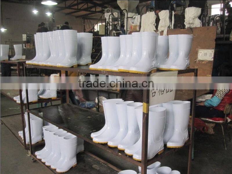 White PVC Gumboots
