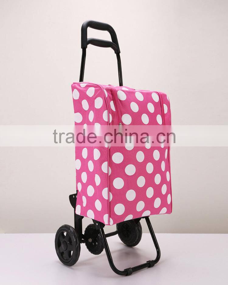 BAG00109 Folding Shopping Trolley with Wheels