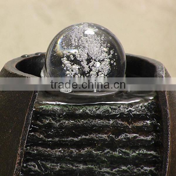 Mini Indoor Rotating Ball Water Fountain