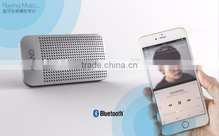 Newest 2 in 1 ultra thin portable bluetooth speaker power bank 5000mah