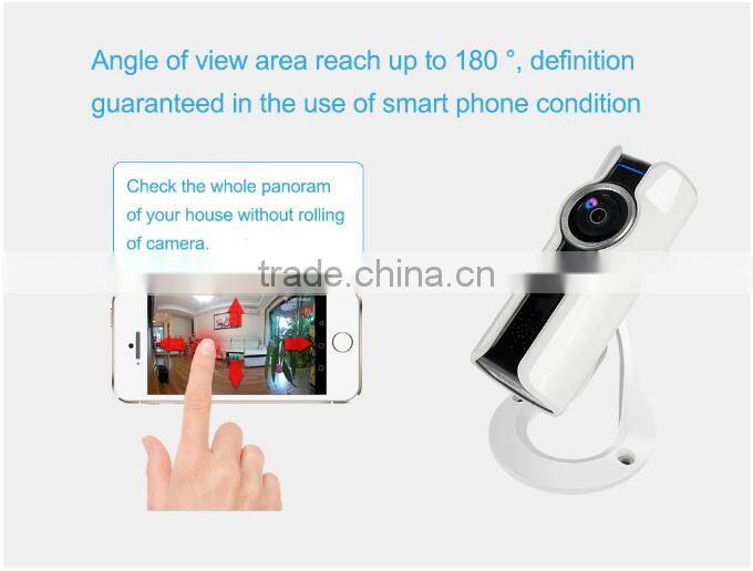 Newest Mini WIFI 360 Panoramic Camera, Fisheye IP Camera, Wireless Wifi 180 Degree CMOS Sensor HD VR Camera