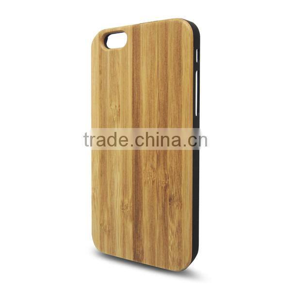 Natural Bamboo Wood Phone Case For iPhone 6